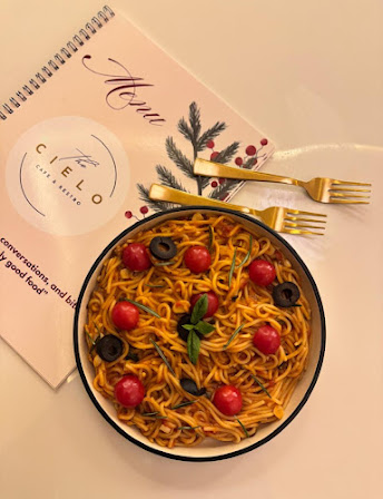 Spaghetti Pomodoro & Official Menu